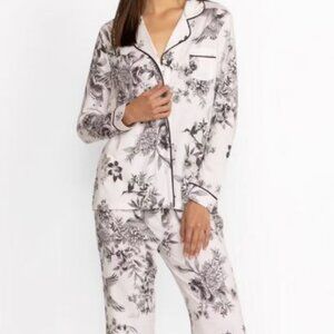NWT Johnny Was Biya JW The Carly PJ PJs Pajamas Dreamer Lounge Pants Top Set